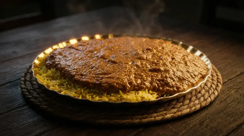 طبق التمن والقيمة